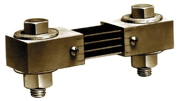 Simpson Electric - Panel Meter Switchboard Shunt - 150, 50 mV Drop, Screw Terminal, For Use with Falcon Series 200 mVDC Meters - Eagle Tool & Supply