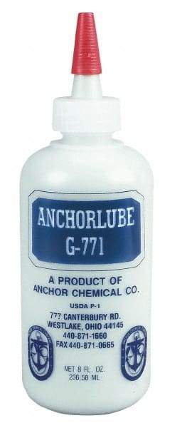 Made in USA - Anchorlube G-771, 5 Gal Pail Cutting Fluid - Water Soluble, For Broaching, Counterboring, Drawing, Drilling, Engraving, Fly-Cutting, Hole Extruding, Milling, Piercing, Punching, Sawing, Seat Forming, Spot Facing, Tapping - Eagle Tool & Supply