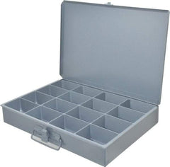 Durham - 16 Compartment Small Steel Storage Drawer - 13-3/8 Inches Wide x 9-1/4 Inches Deep - Eagle Tool & Supply