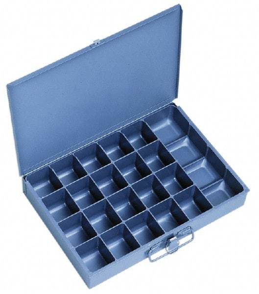 Durham - 21 Compartment Small Steel Storage Drawer - 13-3/8 Inches Wide x 9-1/4 Inches Deep - Eagle Tool & Supply
