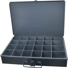 Durham - 24 Compartment Small Steel Storage Drawer - 13-3/8 Inches Wide x 9-1/4 Inches Deep - Eagle Tool & Supply