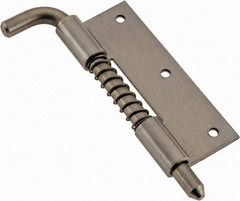 Made in USA - 1" Wide x 1/16" Thick, Hinge - Stainless Steel, Polished Finish - Eagle Tool & Supply