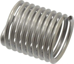 Heli-Coil - 3/4-10 UNC, 1-1/8" OAL, Free Running Helical Insert - 9-3/8 Free Coils, Tanged, Stainless Steel, Bright Finish, 1-1/2D Insert Length - Eagle Tool & Supply