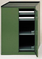 LISTA - 2 Drawer Machine Accessory Cabinet - 28-1/4 Inches Wide x 39-3/8 Inches High x 29-1/2 Inches Deep, 5,000 Lbs. Load Capacity - Eagle Tool & Supply