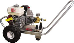 Dirt Killer - Gas, 6.5 hp, 2,600 psi, 3.5 GPM, Cold Water Pressure Washer - 50' x 3/8" Hose - Eagle Tool & Supply