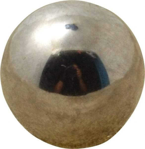 Value Collection - 13/32 Inch Diameter, Grade 25, Chrome Steel Ball - 62 to 66 C Hardness, 0.00005 Inch Diameter Deviation, 0.000025 Inch Sphericity - Eagle Tool & Supply