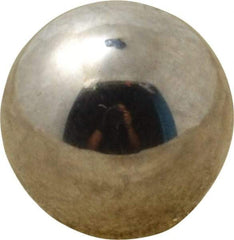 Value Collection - 13/32 Inch Diameter, Grade 25, Chrome Steel Ball - 62 to 66 C Hardness, 0.00005 Inch Diameter Deviation, 0.000025 Inch Sphericity - Eagle Tool & Supply