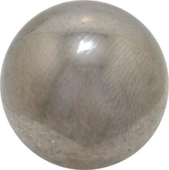 Value Collection - 5/8 Inch Diameter, Grade 25, Chrome Steel Ball - 62 to 66 C Hardness, 0.00005 Inch Diameter Deviation, 0.000025 Inch Sphericity - Eagle Tool & Supply