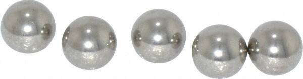 Value Collection - 1/4 Inch Diameter, Grade 100, 316 Stainless Steel Ball - 40 - 45 C Hardness, 0.0001 Inch Sphericity, 0.0001 Inch Diameter Deviation - Eagle Tool & Supply