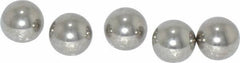 Value Collection - 1/4 Inch Diameter, Grade 100, 316 Stainless Steel Ball - 40 - 45 C Hardness, 0.0001 Inch Sphericity, 0.0001 Inch Diameter Deviation - Eagle Tool & Supply