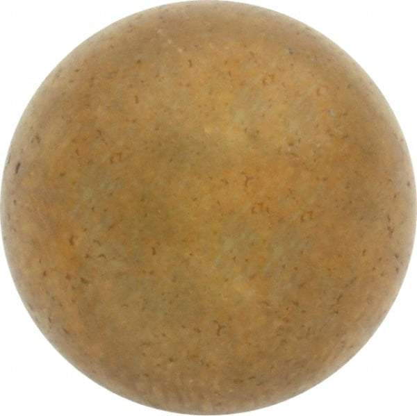 Value Collection - 1/2 Inch Diameter Brass Ball - 0.0002 Inch Sphericity, Grade 200, 75 to 87 B Hardness - Eagle Tool & Supply