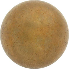 Value Collection - 1/2 Inch Diameter Brass Ball - 0.0002 Inch Sphericity, Grade 200, 75 to 87 B Hardness - Eagle Tool & Supply