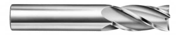 SGS - 9/32", 3/4" LOC, 5/16" Shank Diam, 2-1/2" OAL, 4 Flute, Solid Carbide Square End Mill - Eagle Tool & Supply