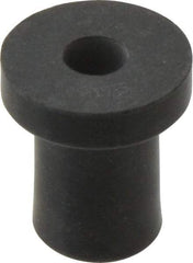 RivetKing - 1/4-20, 0.74" Diam x 0.187" Thick Flange, Rubber Insulated Rivet Nut - UNC Thread, Rubber, 1/2" Body Diam, 0.831" OAL - Eagle Tool & Supply