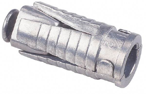 Made in USA - 5/8" Diam, 5/8" Drill, 4-1/2" OAL, 1-1/2" Min Embedment Taper Bolt Concrete Anchor - Grade 5 Steel, Zinc-Plated Finish, Hex Head, Hex Drive - Eagle Tool & Supply