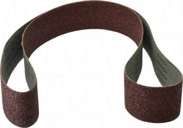 Tru-Maxx - 2-1/2" Wide x 60" OAL, 36 Grit, Aluminum Oxide Abrasive Belt - Aluminum Oxide, Very Coarse, Coated, Cloth Backing - Eagle Tool & Supply