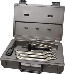 OTC - 5 Piece, 5 Ton Capacity, 6-1/4" Spread, Puller Set - 2, 3 Jaws, 12.67" OAL, 6" Reach - Eagle Tool & Supply