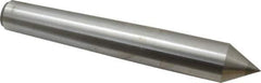 Made in USA - Carbide-Tipped Alloy Steel Standard Point Solid Dead Center - B&S 10 Brown & Sharpe Taper, 8-17/32" OAL - Eagle Tool & Supply