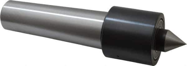 Riten - MT5 Taper Shank, 2-3/8" Head Diam 2,200 Lb Capacity Live Center - 2,500 Max RPM, 2-1/4" Head Length, 1" Point Diam, 1-1/4" Point Len, 1,100 Lb Max Workpc, Standard Point - Eagle Tool & Supply