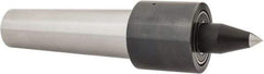 Riten - MT5 Taper Shank, 2-3/8" Head Diam 2,200 Lb Capacity Live Center - 2,500 Max RPM, 2-1/2" Head Length, 1/2" Point Diam, 2" Point Len, 900 Lb Max Workpc, Tracer Point - Eagle Tool & Supply