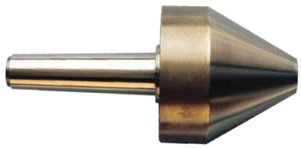 Riten - MT5 Taper Shank, 9" Head Diam 14,000 Lb Capacity Live Center - 6-5/8" Head Length, 4" Point Diam, 6-5/8" Point Len, 7,000 Lb Max Workpc, Bull Nose Point - Eagle Tool & Supply