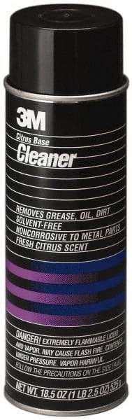 3M - 24 oz Aerosol Cleaner/Degreaser - Aerosol, Citrus Oil-Based, Citrus - Eagle Tool & Supply