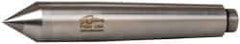 Riten - 0.7" Head Diam, Carbide-Tipped Steel Standard Point Half Dead Center - 2MT Morse Taper, 0.7" Point Diam, 4-3/16" OAL - Eagle Tool & Supply