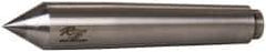 Riten - 0.938" Head Diam, Carbide-Tipped Steel Standard Point Solid Dead Center - 3MT Morse Taper, 0.938" Point Diam, 5-1/4" OAL - Eagle Tool & Supply