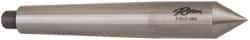 Riten - 0.475" Head Diam, Hardened Tool Steel Standard Point Half Dead Center - 1MT Morse Taper, 0.475" Point Diam, 3-5/16" OAL - Eagle Tool & Supply