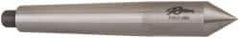 Riten - 0.475" Head Diam, Hardened Tool Steel Standard Point Half Dead Center - 1MT Morse Taper, 0.475" Point Diam, 3-5/16" OAL - Eagle Tool & Supply