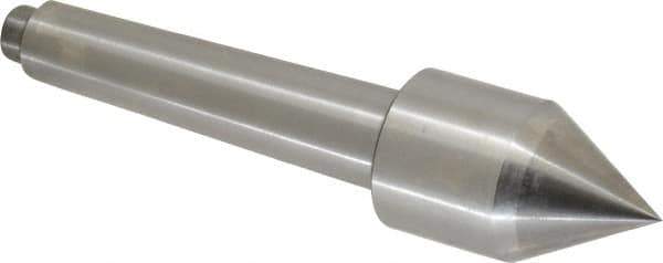 Riten - 1-1/4" Head Diam, Carbide-Tipped Steel Standard Point Solid Dead Center - Jarno 6 Taper, 1-1/4" Point Diam - Eagle Tool & Supply