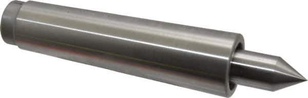 Concentric - MT4 Taper Shank, 2,500 Lb Capacity Live Center - 2,000 Max RPM, 0.686" Point Diam, 1.38" Point Len, 960 Lb Max Workpc, Standard Point - Eagle Tool & Supply