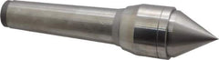 Value Collection - MT4 Taper Shank, 1.77" Head Diam Live Center - 1.48" Point Len, 1,102 Lb Max Workpc, 7.62" OAL, Standard Point - Eagle Tool & Supply