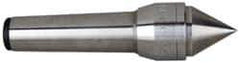 Value Collection - MT5 Taper Shank, 2.44" Head Diam Live Center - 1,763 Lb Max Workpc, Standard Point - Eagle Tool & Supply