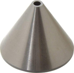 Concentric - 4MT Taper, 0.358 to 2.272" Point Diam, Steel Lathe Bell Head Point - Live Center Compatible - Eagle Tool & Supply