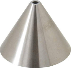 Concentric - 5MT Taper, 0.51 to 3.33" Point Diam, Hardened Tool Steel Lathe Bell Head Point - Compatible with Live Centers - Eagle Tool & Supply