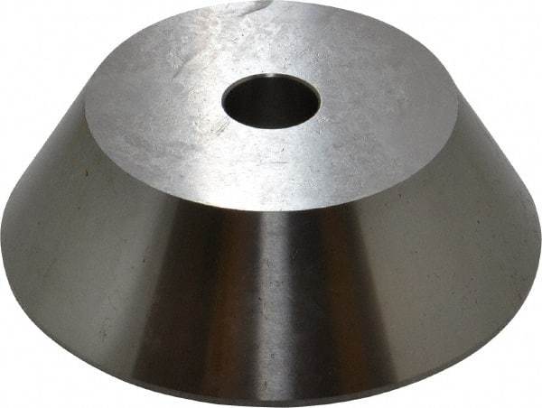 Concentric - 3.21 to 4.8" Point Diam, Hardened Tool Steel Lathe Bell Head Point - Compatible with Live Centers - Eagle Tool & Supply