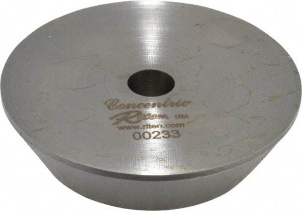 Concentric - 1-3/4 to 2.33" Point Diam, Hardened Tool Steel Lathe Bell Head Point - Compatible with Live Centers - Eagle Tool & Supply