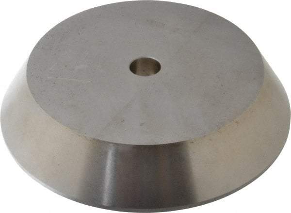 Concentric - 6.06 to 7.65" Point Diam, Hardened Tool Steel Lathe Bell Head Point - Compatible with Live Centers - Eagle Tool & Supply