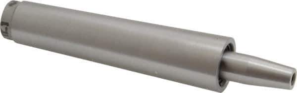 Concentric - 2MT Taper, Hardened Tool Steel Lathe Shank - Compatible with Live Centers - Eagle Tool & Supply