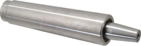 Concentric - 4MT Taper, Hardened Tool Steel Lathe Shank - Compatible with Live Centers - Eagle Tool & Supply