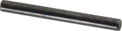 Holo-Krome - 3mm Diam x 30mm Pin Length Grade 8 Alloy Steel Standard Dowel Pin - Black Luster Finish, C 60 (Surface) & C 50-58 Hardness, 1 Beveled & 1 Rounded End - Eagle Tool & Supply