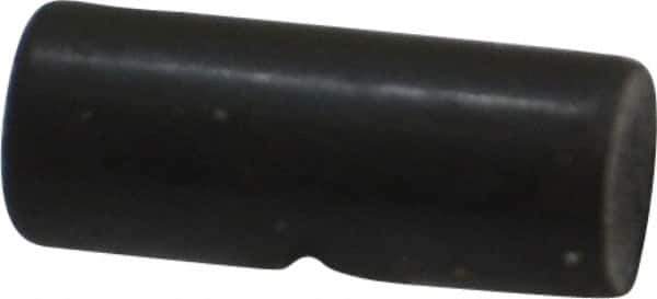 Holo-Krome - 4mm Diam x 10mm Pin Length Grade 8 Alloy Steel Standard Dowel Pin - Black Luster Finish, C 60 (Surface) & C 50-58 Hardness, 1 Beveled & 1 Rounded End - Eagle Tool & Supply