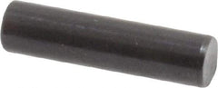 Holo-Krome - 4mm Diam x 16mm Pin Length Grade 8 Alloy Steel Standard Dowel Pin - Black Luster Finish, C 60 (Surface) & C 50-58 Hardness, 1 Beveled & 1 Rounded End - Eagle Tool & Supply