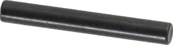 Holo-Krome - 4mm Diam x 30mm Pin Length Grade 8 Alloy Steel Standard Dowel Pin - Black Luster Finish, C 60 (Surface) & C 50-58 Hardness, 1 Beveled & 1 Rounded End - Eagle Tool & Supply