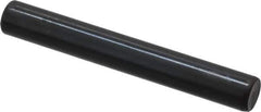 Holo-Krome - 6mm Diam x 45mm Pin Length Grade 8 Alloy Steel Standard Dowel Pin - Black Luster Finish, C 60 (Surface) & C 50-58 Hardness, 1 Beveled & 1 Rounded End - Eagle Tool & Supply
