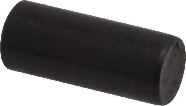 Holo-Krome - 8mm Diam x 20mm Pin Length Grade 8 Alloy Steel Standard Dowel Pin - Black Luster Finish, C 60 (Surface) & C 50-58 Hardness, 1 Beveled & 1 Rounded End - Eagle Tool & Supply