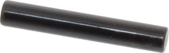 Holo-Krome - 8mm Diam x 50mm Pin Length Grade 8 Alloy Steel Standard Dowel Pin - Black Luster Finish, C 60 (Surface) & C 50-58 Hardness, 1 Beveled & 1 Rounded End - Eagle Tool & Supply