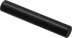 Holo-Krome - 10mm Diam x 60mm Pin Length Grade 8 Alloy Steel Standard Dowel Pin - Black Luster Finish, C 60 (Surface) & C 50-58 Hardness, 1 Beveled & 1 Rounded End - Eagle Tool & Supply