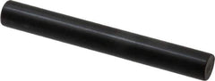 Holo-Krome - 10mm Diam x 80mm Pin Length Grade 8 Alloy Steel Standard Dowel Pin - Black Luster Finish, C 60 (Surface) & C 50-58 Hardness, 1 Beveled & 1 Rounded End - Eagle Tool & Supply